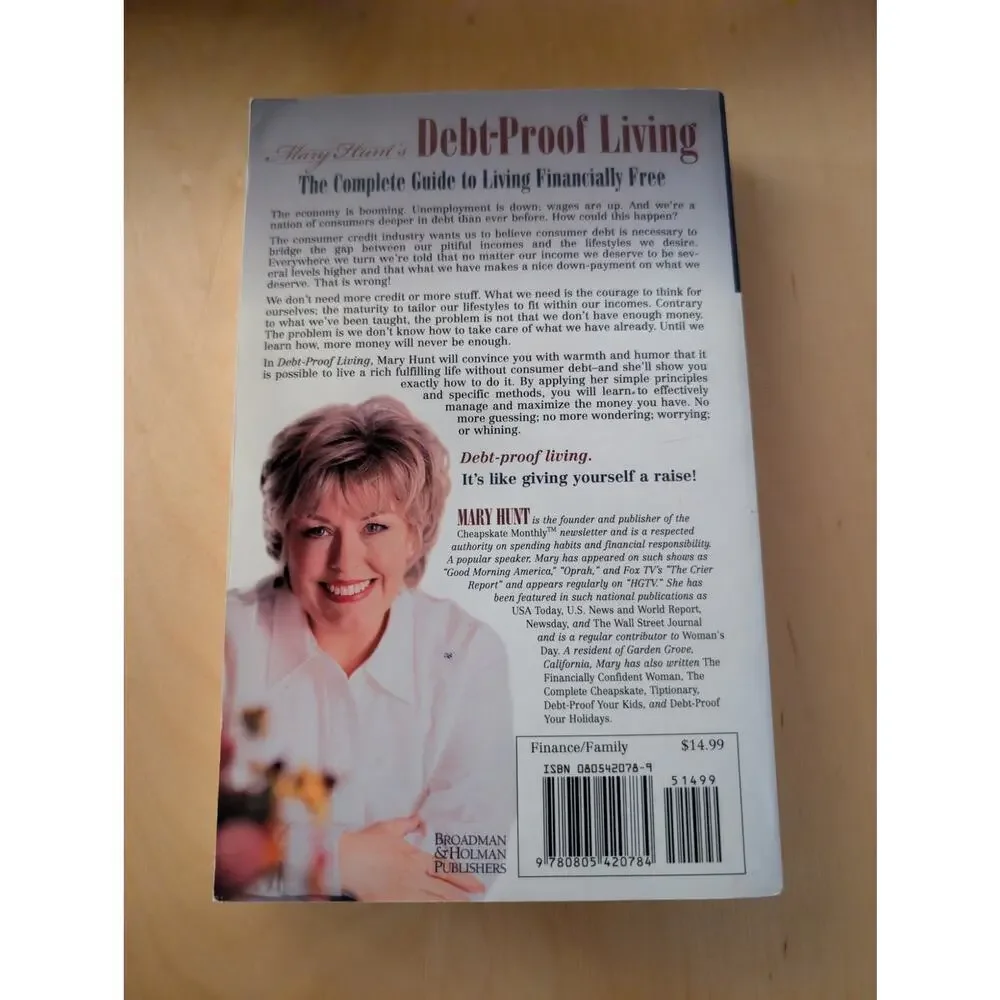 🦃Debt-Proof Living by Mary Hunt